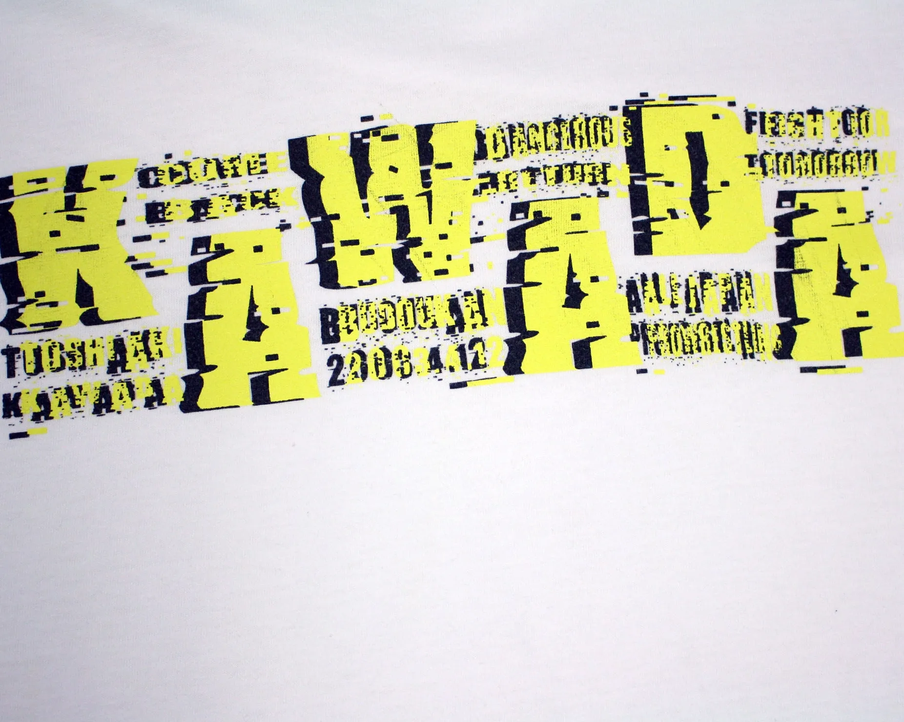 AJPW TOSHIAKI KAWADA T-SHIRT LG