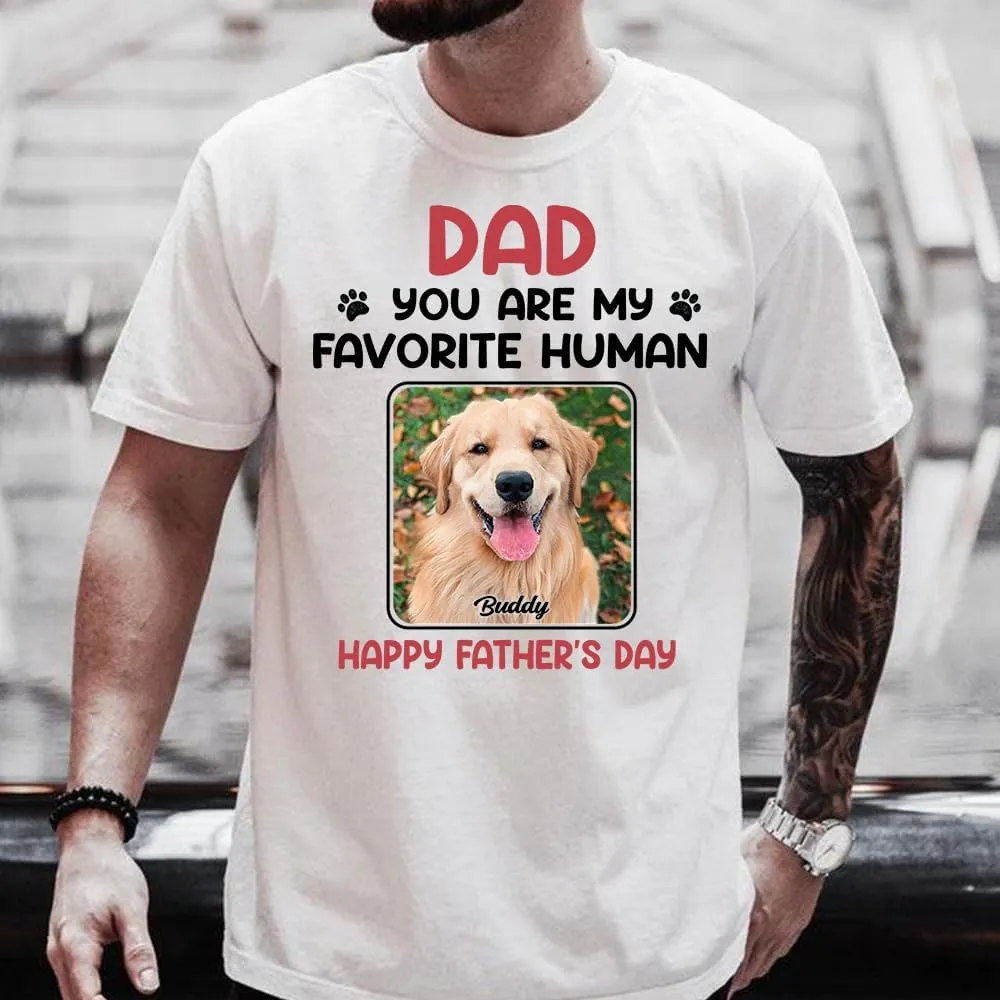 Custom Dog Dad T-Shirt, Personalized Dog Papa Shirt, Gift for Dad, Papa, Dog Lover, Fathers Day, Birthday, Christmas