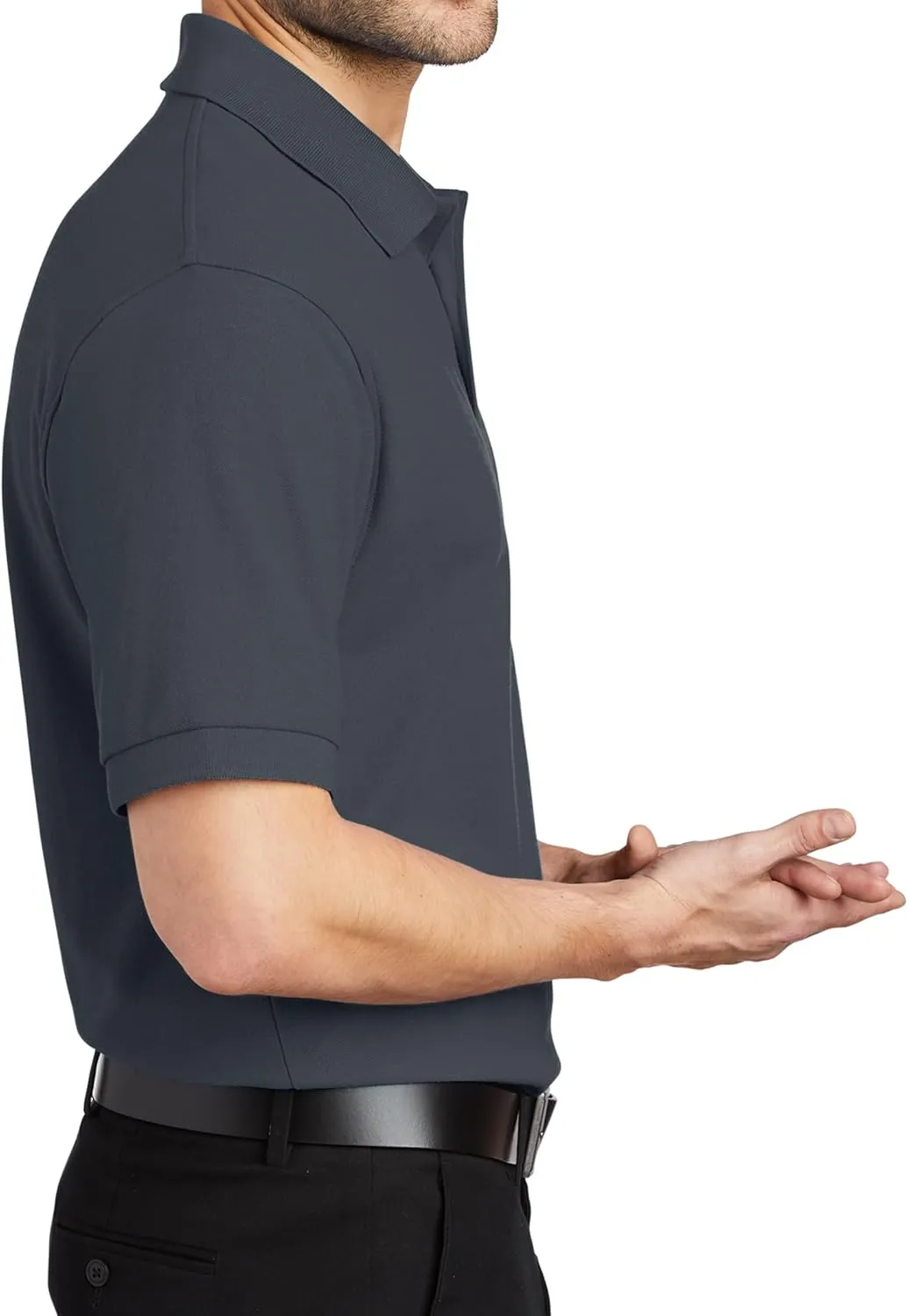 Custom Embroidered Polo Shirts for Men Personalized Embroidery Text Logo Name Company