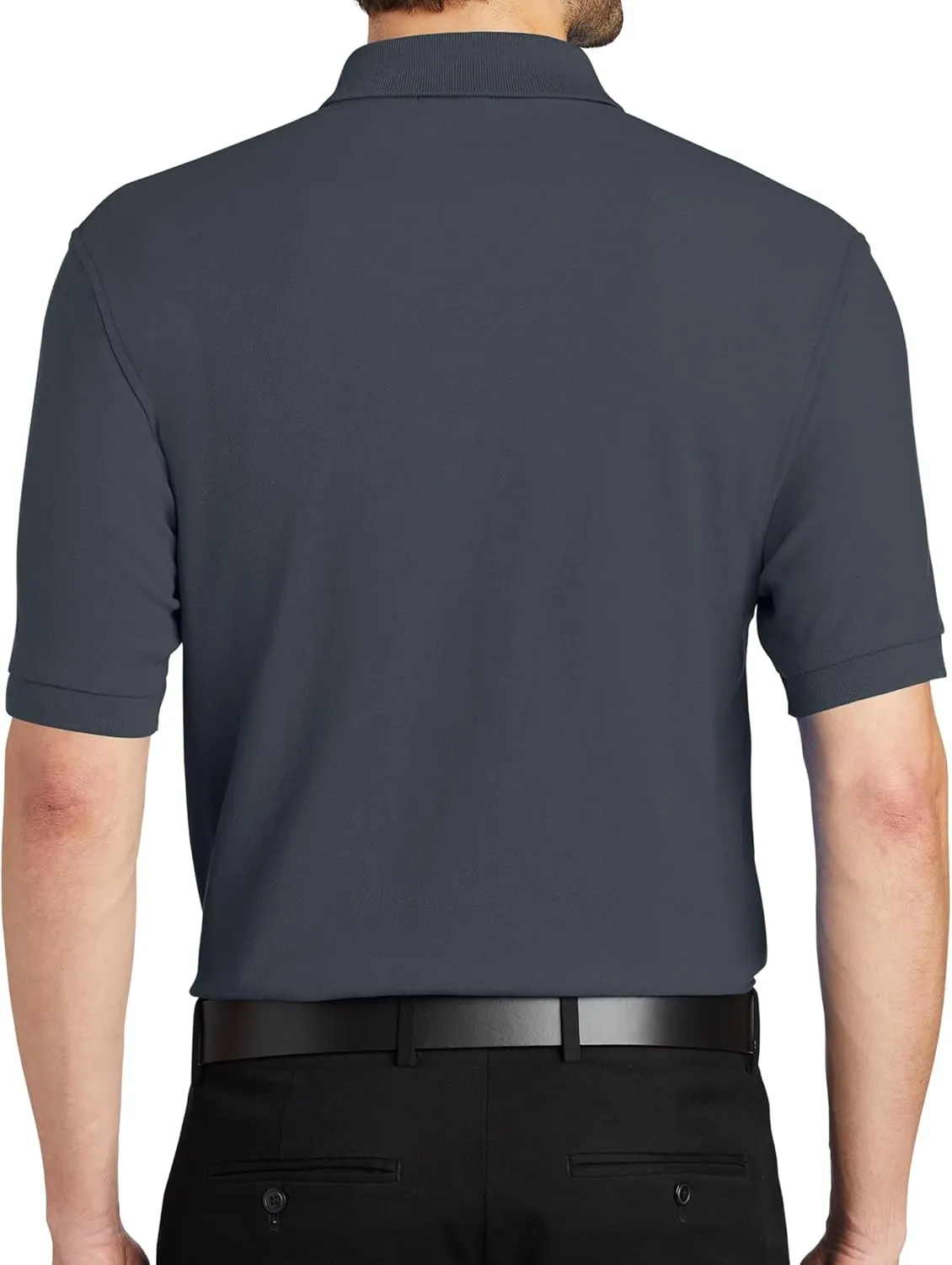 Custom Embroidered Polo Shirts for Men Personalized Embroidery Text Logo Name Company